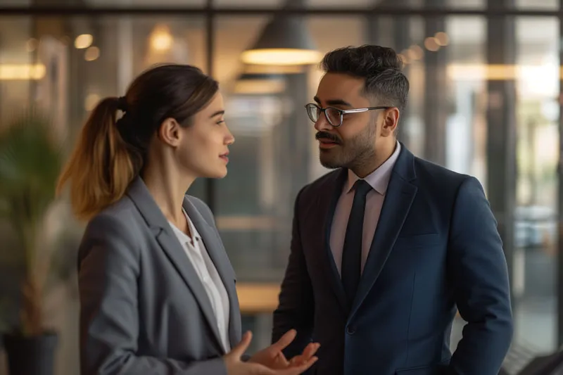 Dos Abogados Charlando