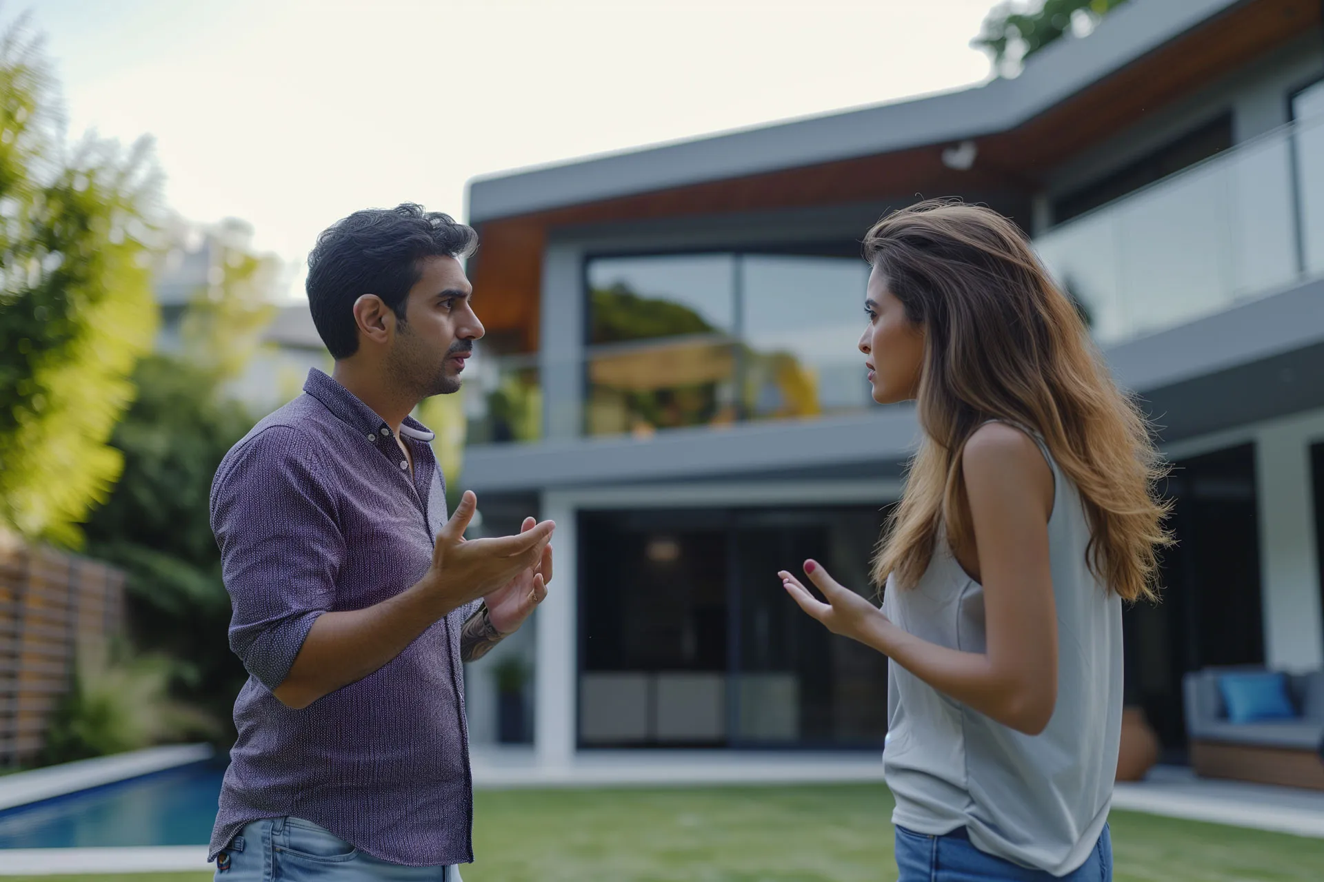 Pareja Discutiendo